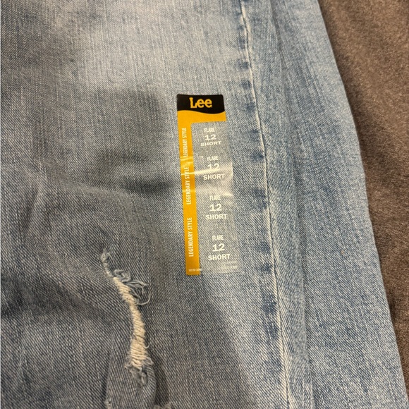 Lee Light Blue Flare Jeans - Picture 3 of 4